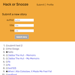 Hack or Snooze preview